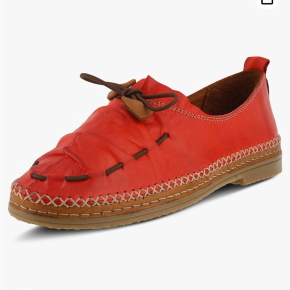 Spring Step Berna Loafer in Red - Picture 1 of 7